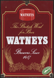 Watneys, brewers since 1487