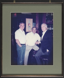 Raymond Flynn, Thomas Menino, and Kevin White at Doyle's Cafe