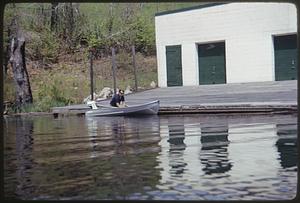 Upstream from Norumbega area