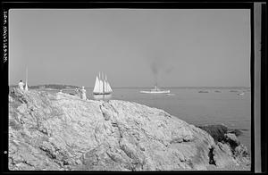 Marblehead, "Out Beyond Lighthouse," marine