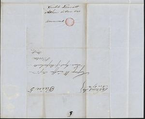 Caleb Leavitt to George Coffin, 16 November 1846