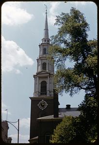 Park St. Church steeple