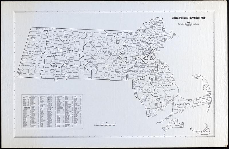 Massachusetts Townfinder Map - Digital Commonwealth