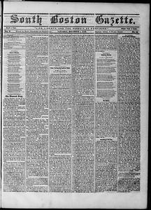 South Boston Gazette, December 07, 1850
