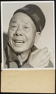 He’s Happy American Citizen. San Francisco. Gin Nuey is happy. For a year he’s been under the threat of deportation because in 1893 he didn’t get his “chock chee” when the Chinese exclusion act was passed. The Chock Chee is the registration of those Chinese in this country prior to the act. “No sabe Chock Chee”, he declared to Immigration officials. But he finally won over their insistence he was an unregistered alien and subject to deportation although he’s been a resident of Stockton for forty years, and in this country for 76 of his 80 years. Bureaucracy gave way, however, and Gin Nuey is safe as an American citizen after yesterday’s hearing.