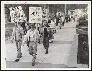 Demonstration. Boston.