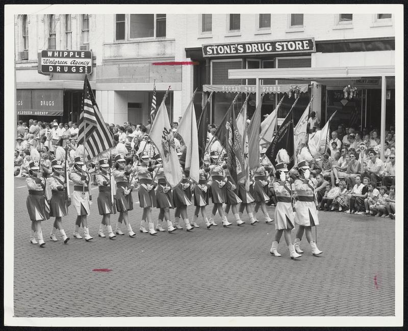 Color guard of Chicago.