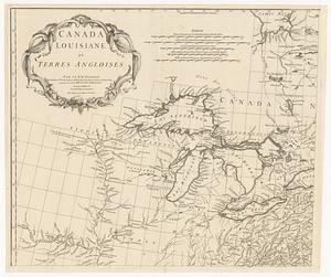 Canada Louisiane et terres angloises