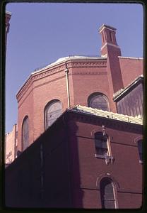 St. Mary's Church rear windows, Endicott Street Boston North End