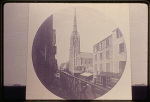 Second Church later First Methodist Church Hanover Street Boston c. 1865