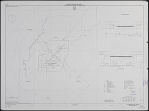 Airport obstruction chart, OC 594, Columbus Municipal Airport, Columbus, Indiana