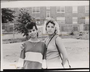 Susan Richards and Anna Garcia at Newtowne Court