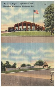 American Legion amphitheatre and municipal auditorium, Gadsden, Ala.