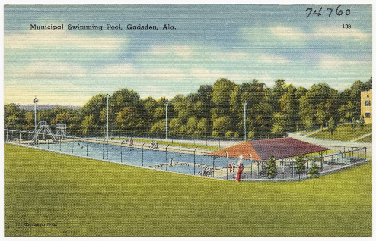 Municipal swimming pool, Gadsden, Ala.