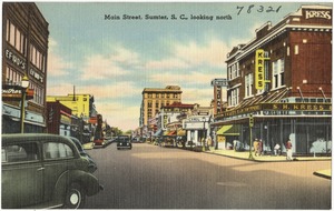 Main Street, Sumter, S. C., looking north