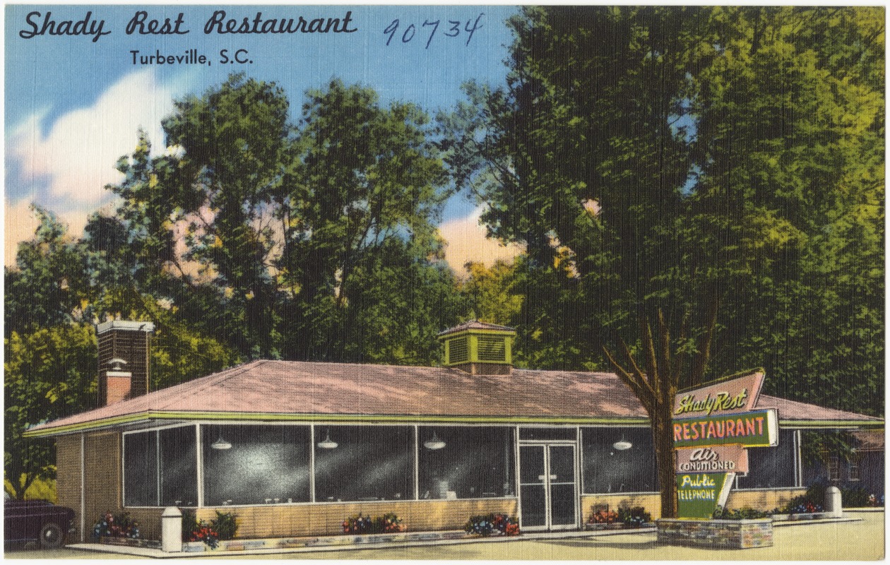 Shady Rest Restaurant, Turbeville, S. C. Digital Commonwealth