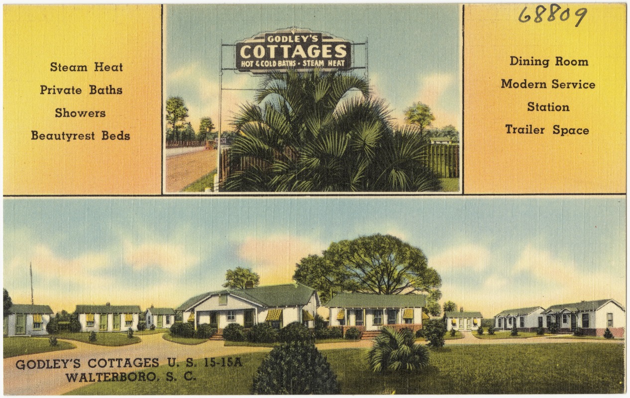 Godley's Cottages, U.S. 15 15A, Walterboro, S. C. Digital Commonwealth