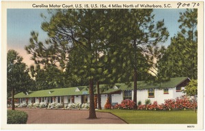 Carolina Motor Court, U.S. 15a, 4 miles north of Walterboro, S. C.