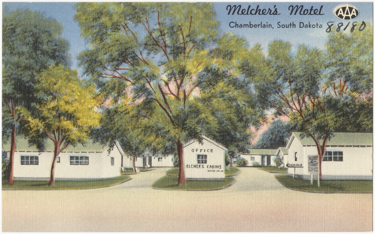 Melcher's Motel, Chamberlain, South Dakota