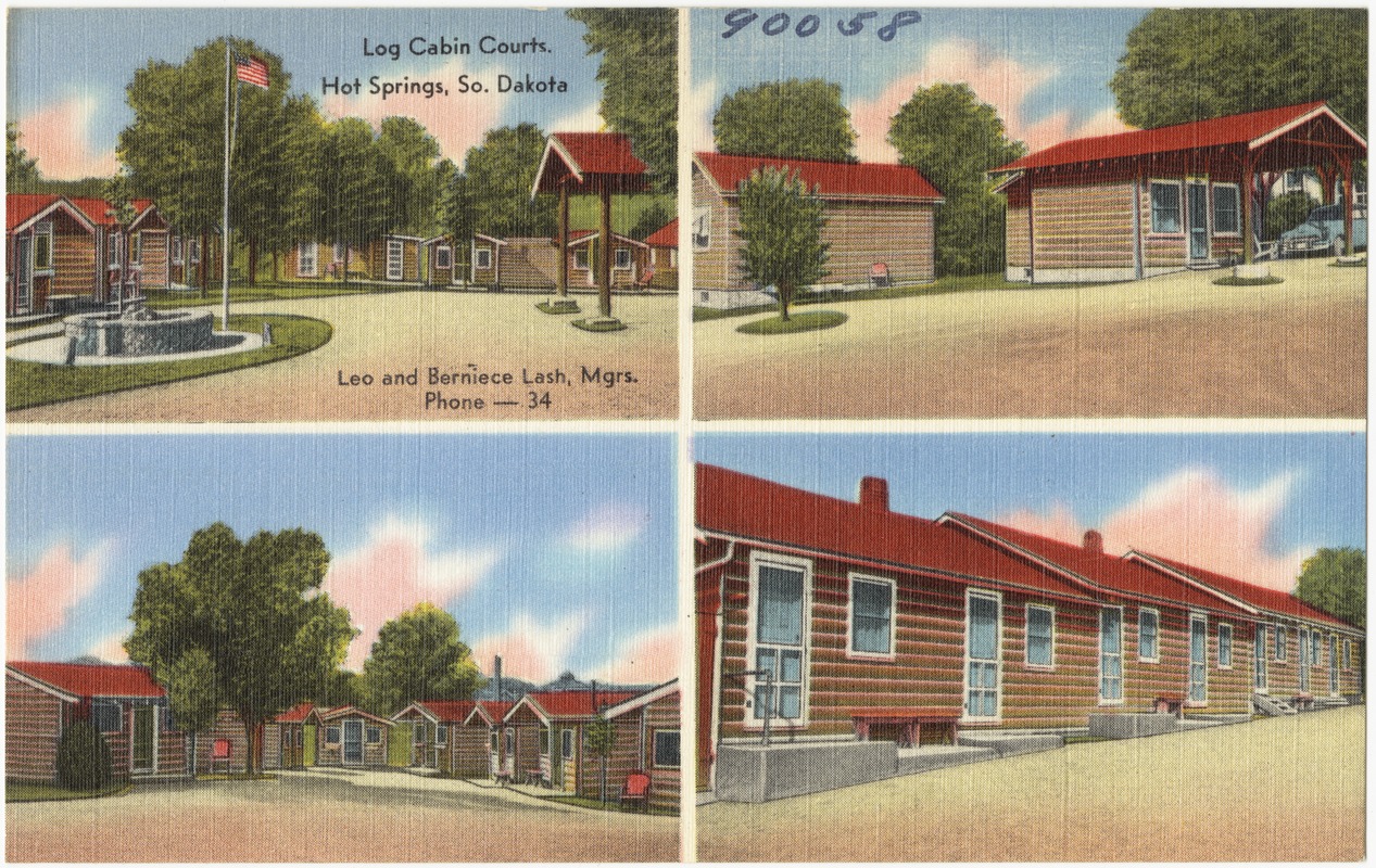 Log Cabin Courts, Hot Springs, So. Dakota