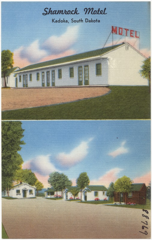 Shamrock Motel, Kadoka, South Dakota Digital Commonwealth