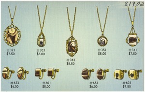 "Gems of Native Stone", manufactured by R. B. Wheeler, Lemmon, S. Dak.