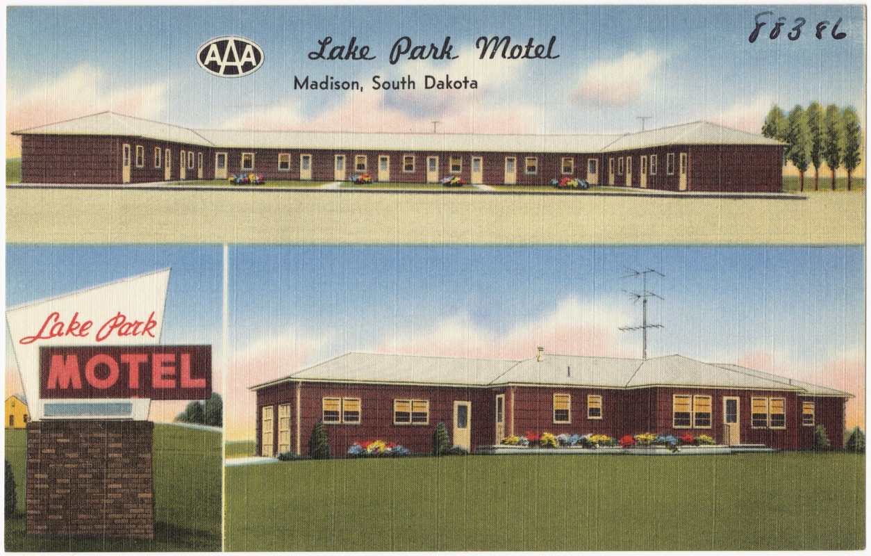 Lake Park Motel, Madison, South Dakota