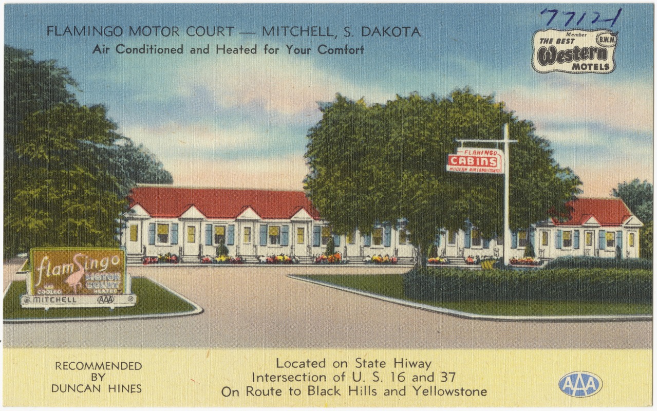 Flamingo Motor Court -- Mitchell, S. Dakota