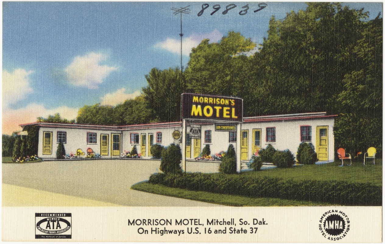 Morrison Motel, Mitchell, So. Dak., on highways U.S. 16 and State 37