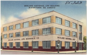 Midland National Life Building, Watertown, So. Dakota