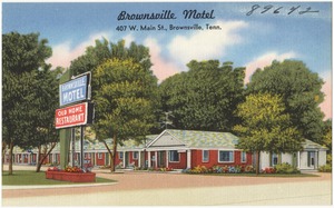 Brownsville Motel, 407 W. Main St., Brownsville, Tenn.