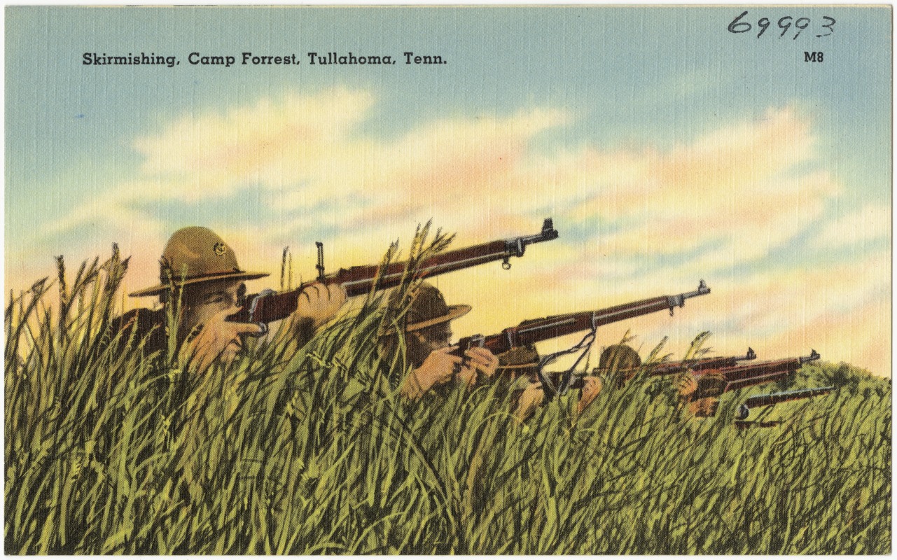 Skirmishing, Camp Forest, Tullahoma, Tenn.