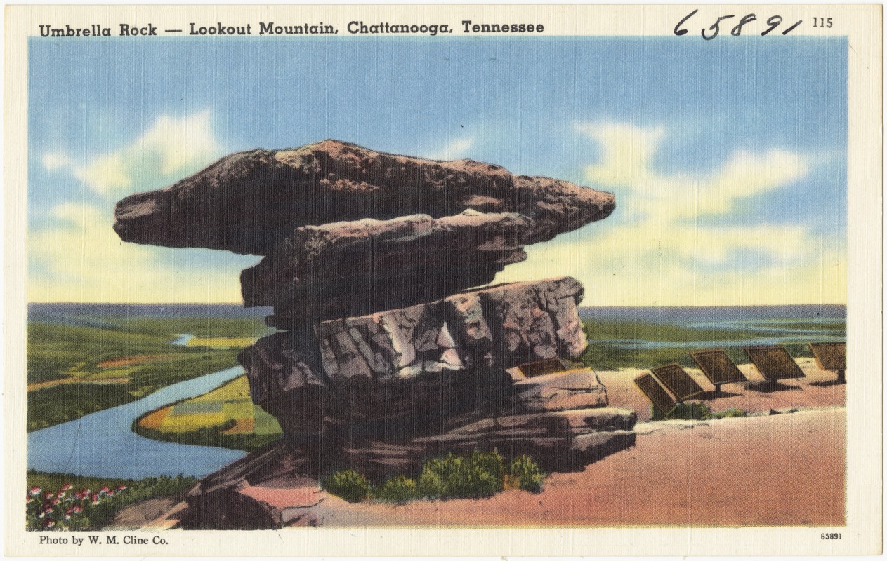 Umbrella Rock -- Lookout Mountain, Chattanooga, Tennessee