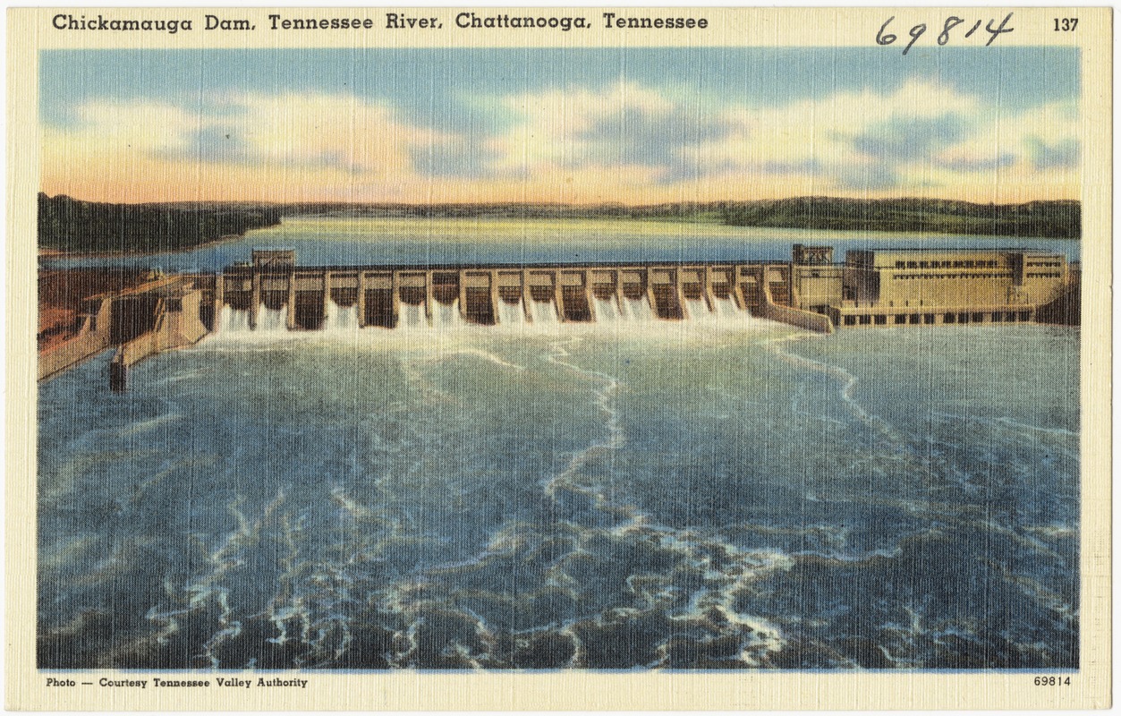 Chickamauga Dam, Tennessee River, Chattanooga, Tennessee