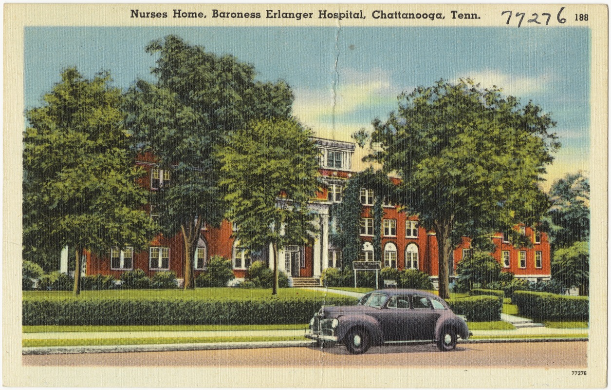 Nurses home, Baroness Erlanger Hospital, Chattanooga, Tenn.