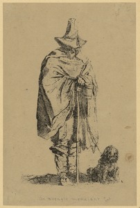 Un Aveugle Mendiant, Jacques Callot