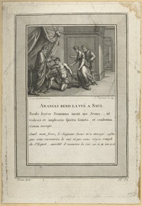 Ananias Rend La Vue A Saul