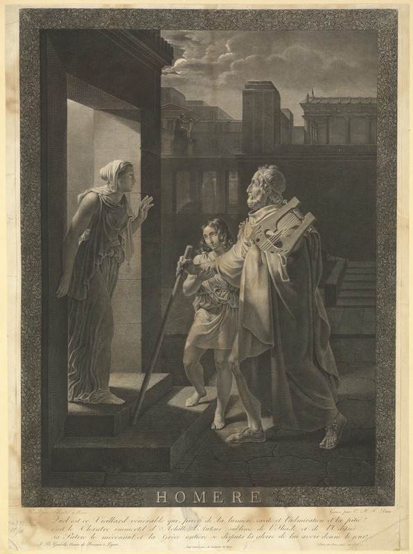 Homer the Immortal Bard of Achilles
