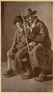 Blind Beggar with Boy