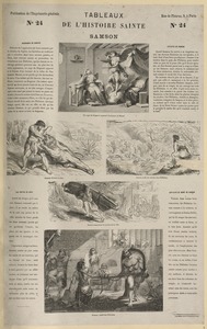 Publication with Paintings of the Sacred History of Samson