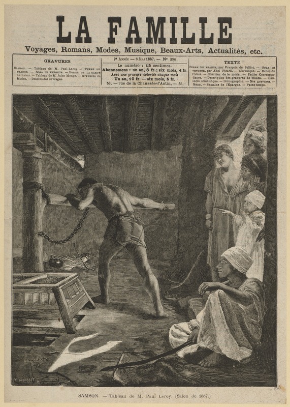 Samson- Tableau de M. Paul Leroy, Salon de 1887