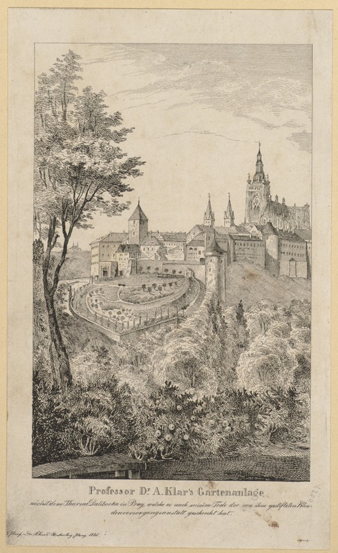 Professor Dr. A. Klar's Garden (Gartenanlage), Prague