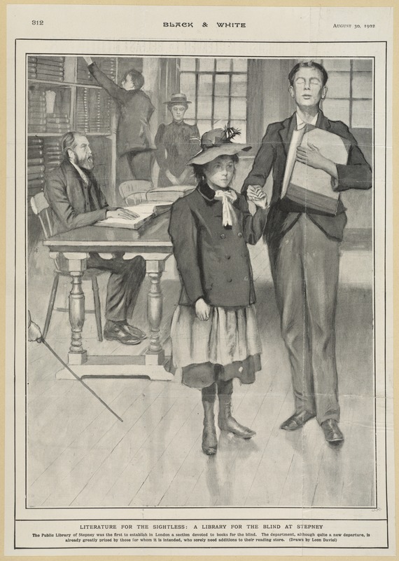 Literature for the Sightless: A Library for the Blind At Sepney