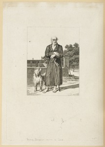 Blind Beggar With a Dog