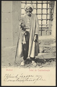 Blind Beggar in Constantinople