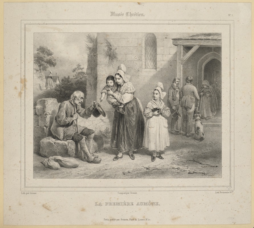 La Premiére Aumône: The First Alms