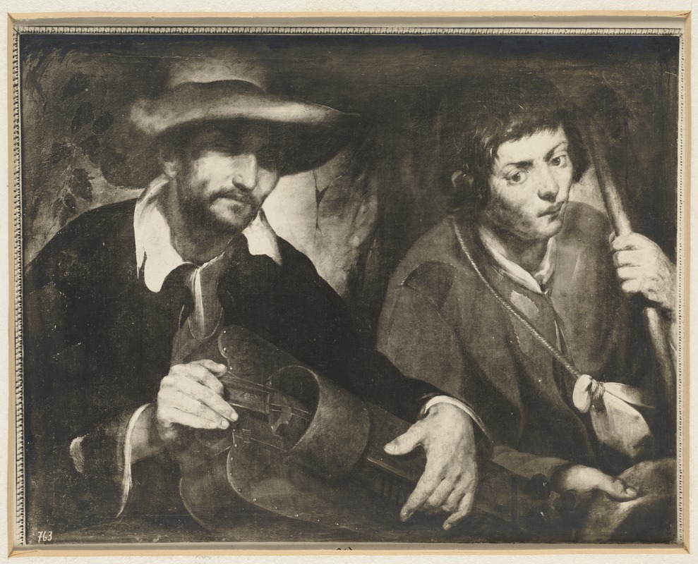 "Blind Guitarist", Francisco Herrera