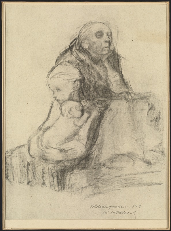 Old Age, Kathe Kollwitz