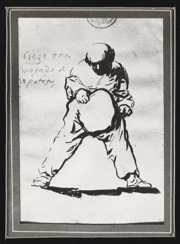 Ciego Enamorado De Su Potra, Goya