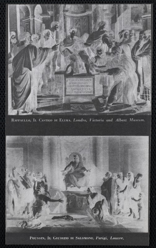 The Punishment of Elymas and The Judgment of Solomon